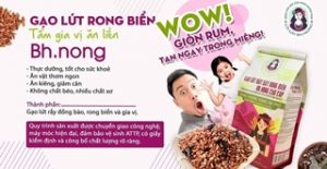 gạo lứt sấy rong biển 6