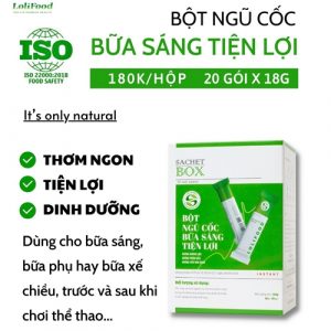 bột ngũ cốc bữa sáng tiện lợi 2